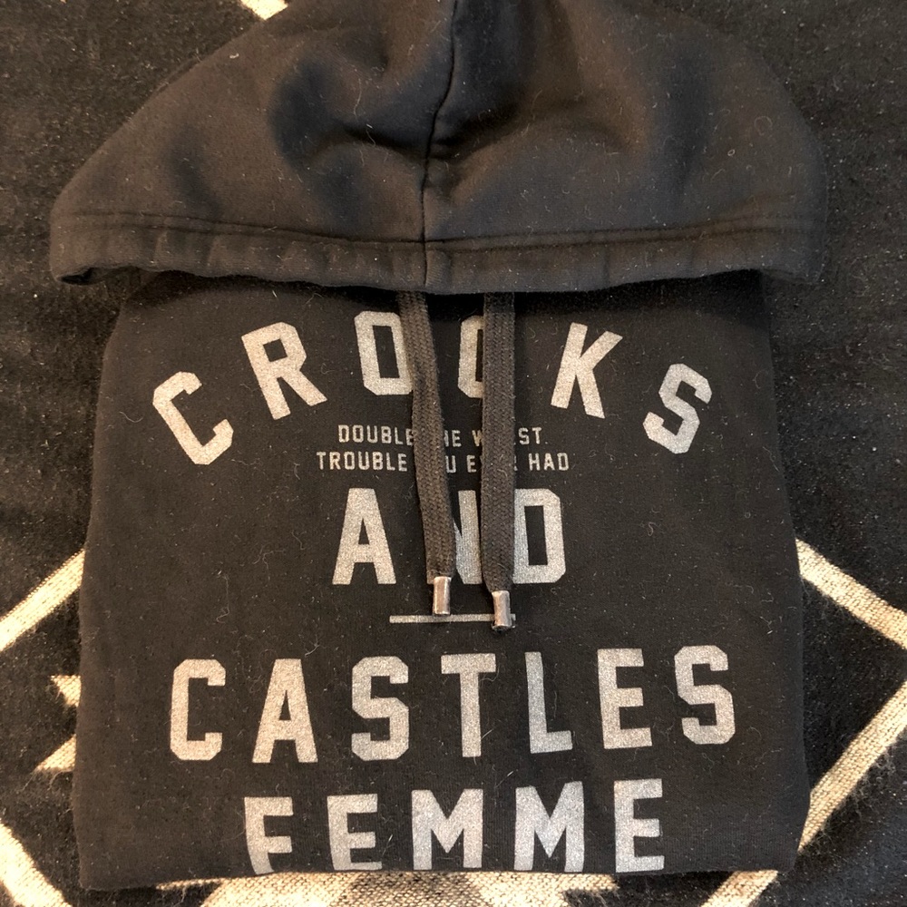 Crooks and castles hoodie